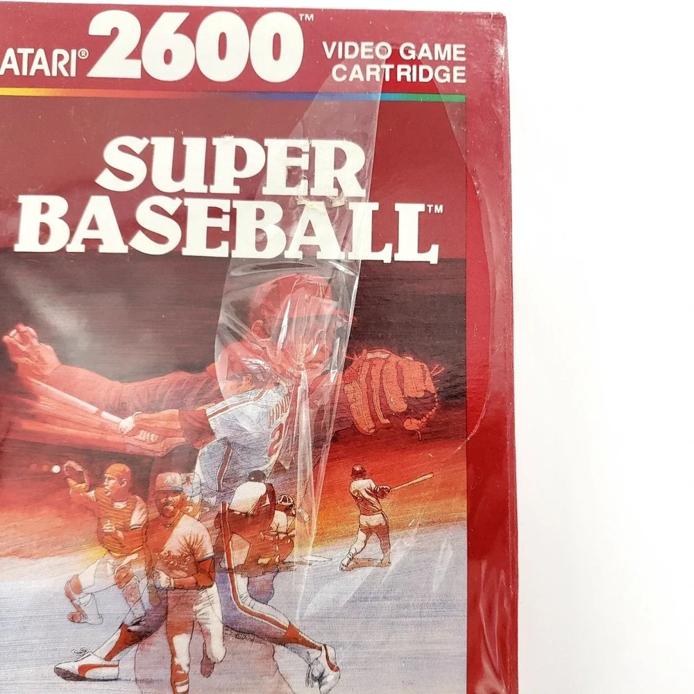 Atari 2600 Games Lot Of 3 RealSports Volleyball, Tennis, Super Baseball DAMAGED